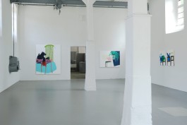 Ausstellungsansicht Malerei,