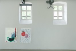 Ausstellungsansicht Malerei,