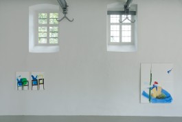 Ausstellungsansicht Malerei,