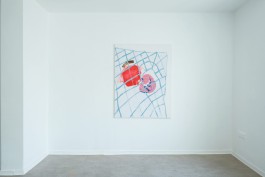 Ausstellungansicht malerei von Solweig de Barry Wolfsburg Junge Kunst